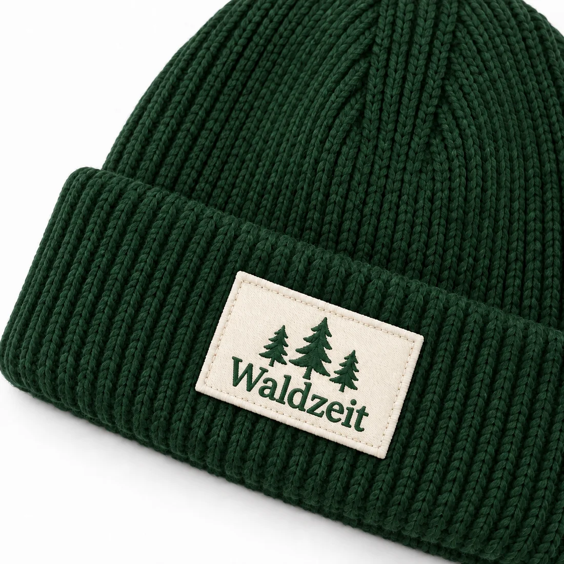 Beanie Waldzeit – Detailansicht