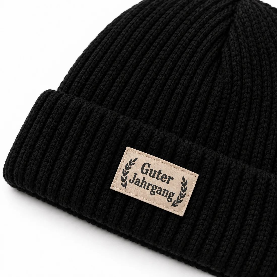 Beanie Guter Jahrgang – Detailansicht